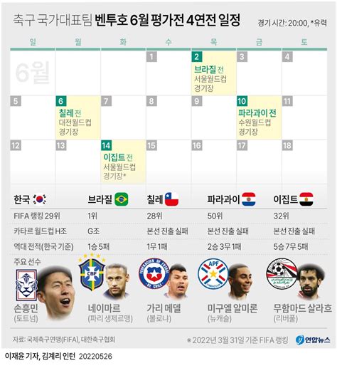 축구일정 월간